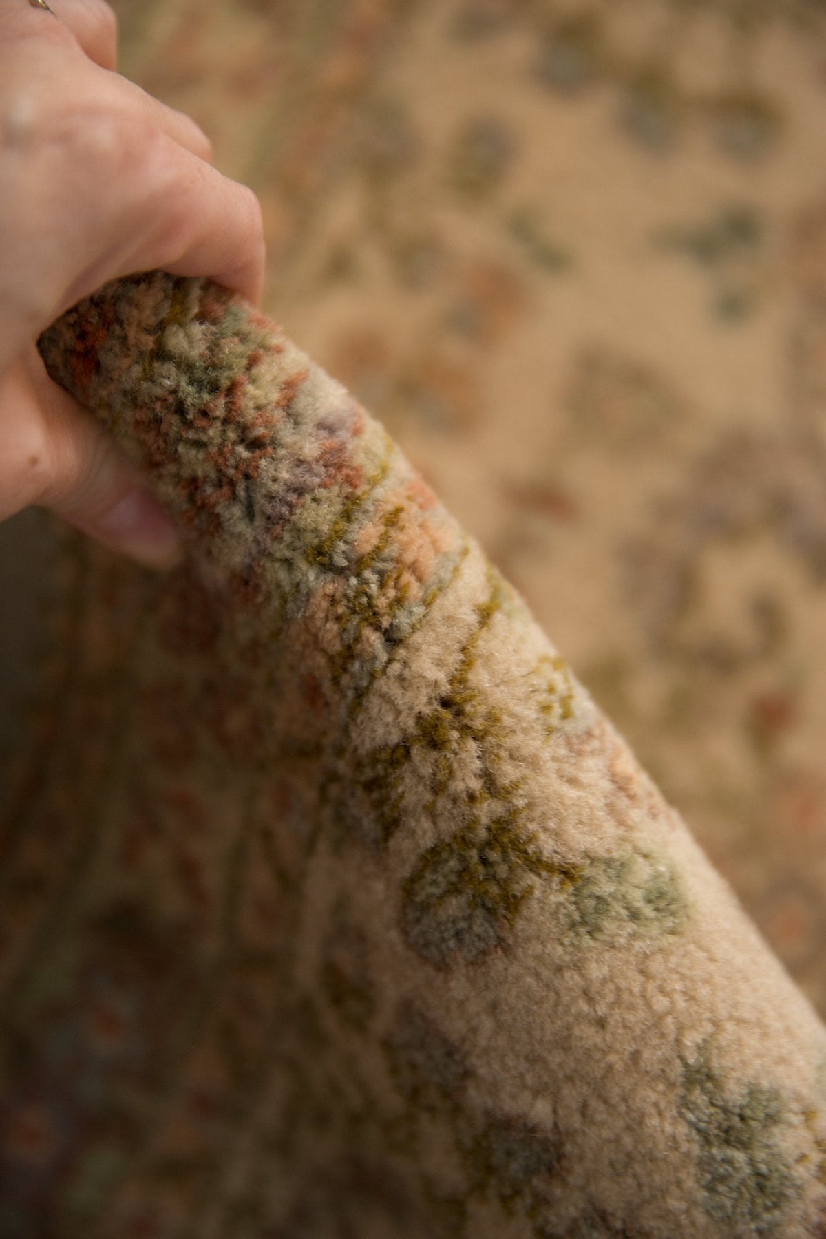 11.5x15 Vintage Tabriz Carpet
