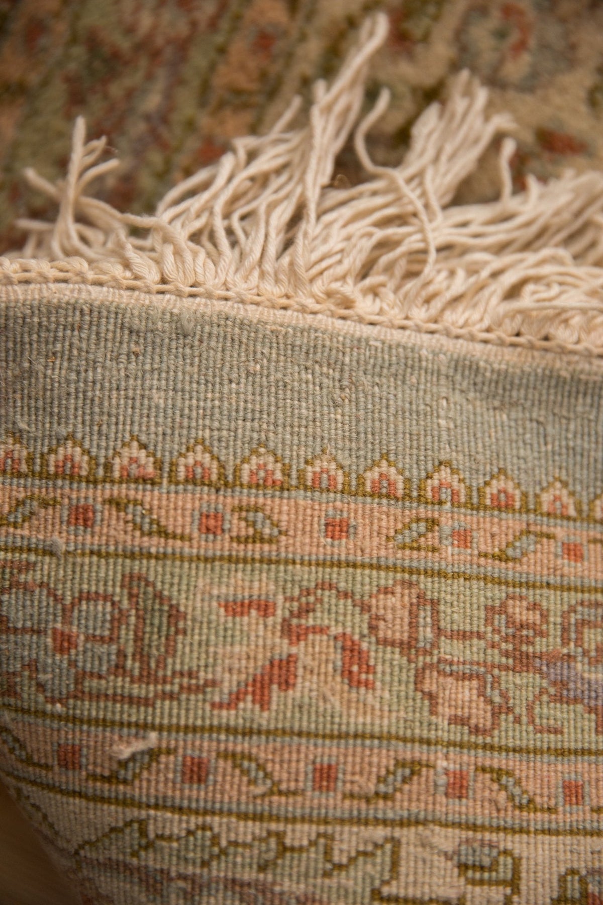 11.5x15 Vintage Tabriz Carpet