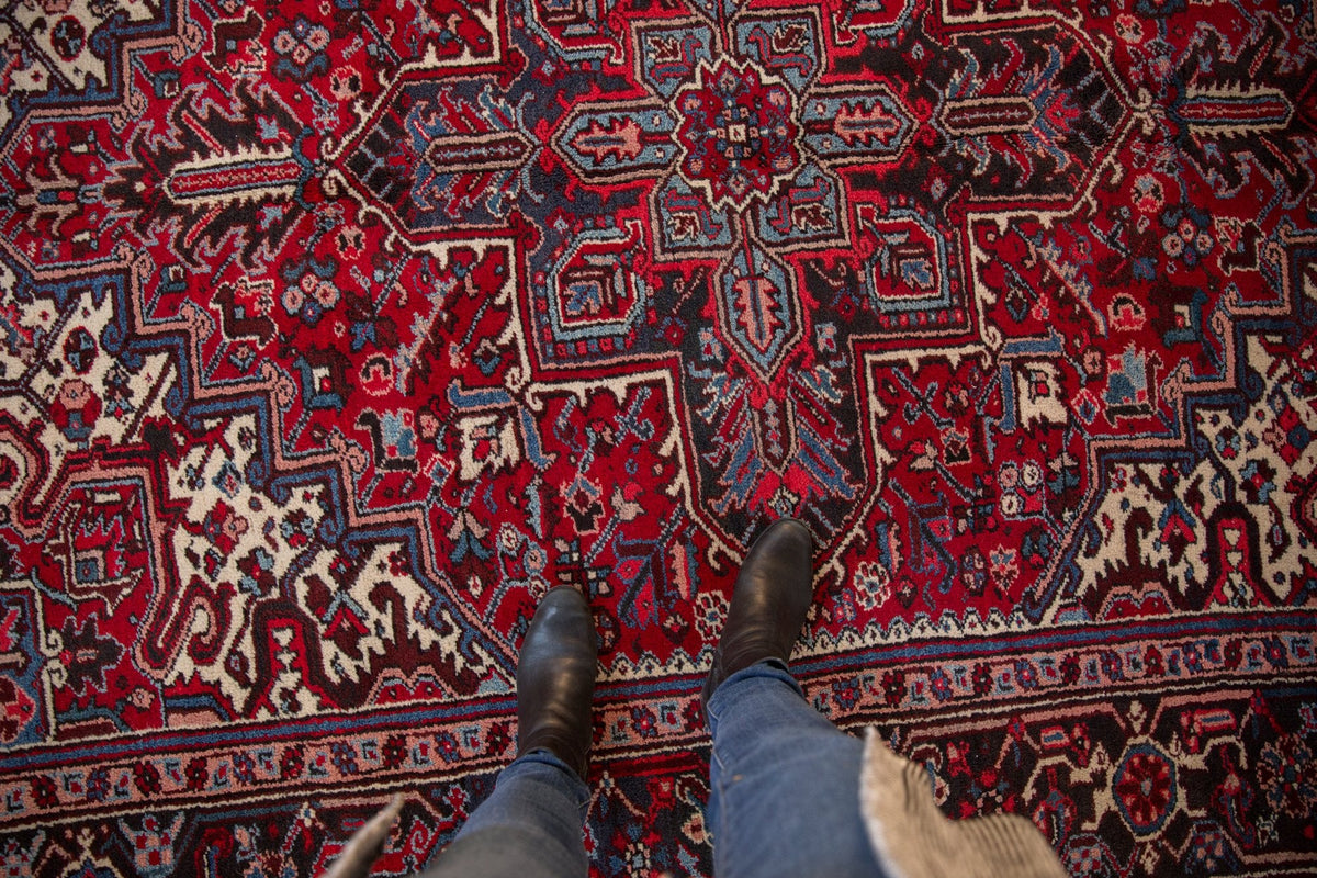 7x9.5 Vintage Mehrivan Carpet