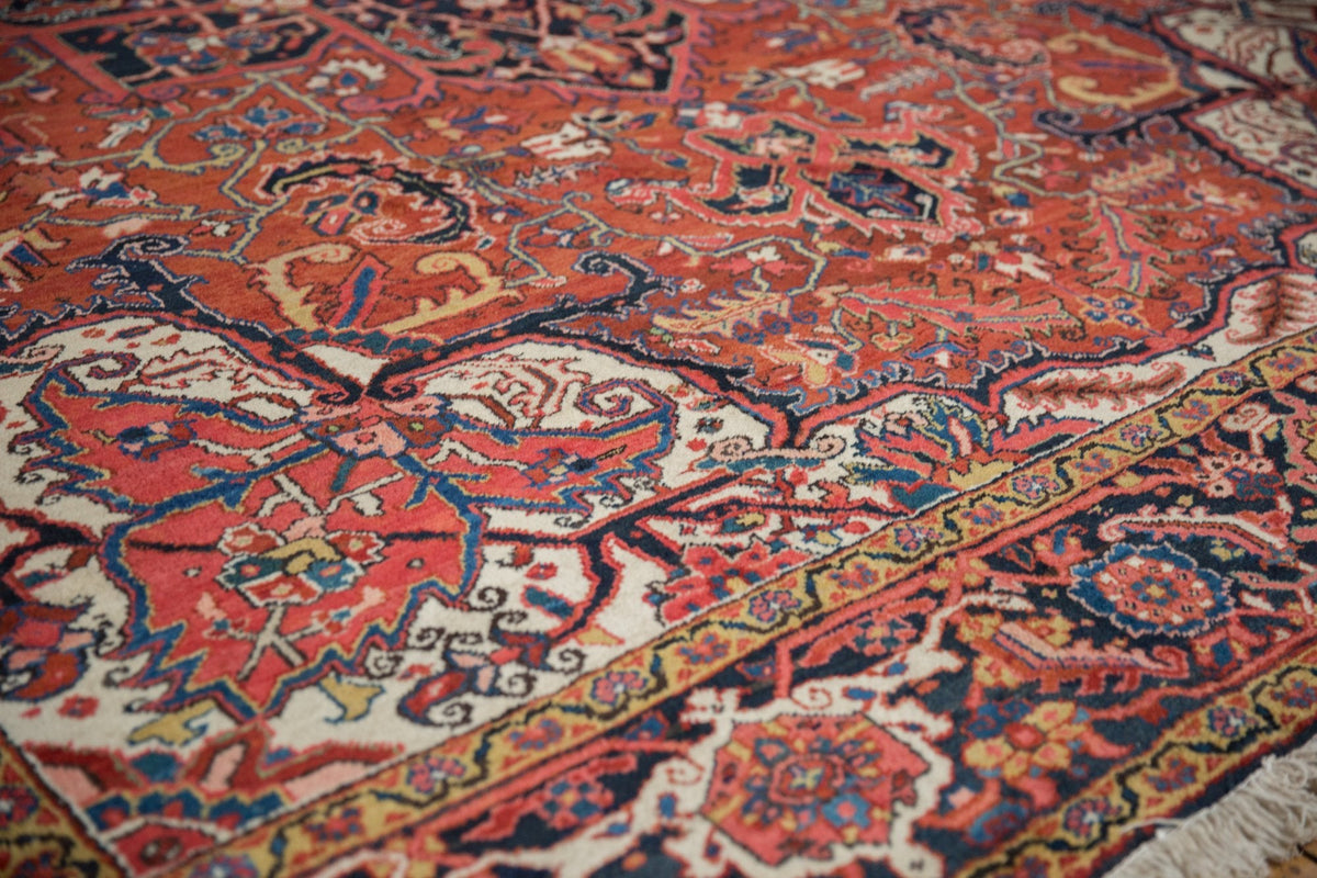 9x12 Vintage Heriz Carpet