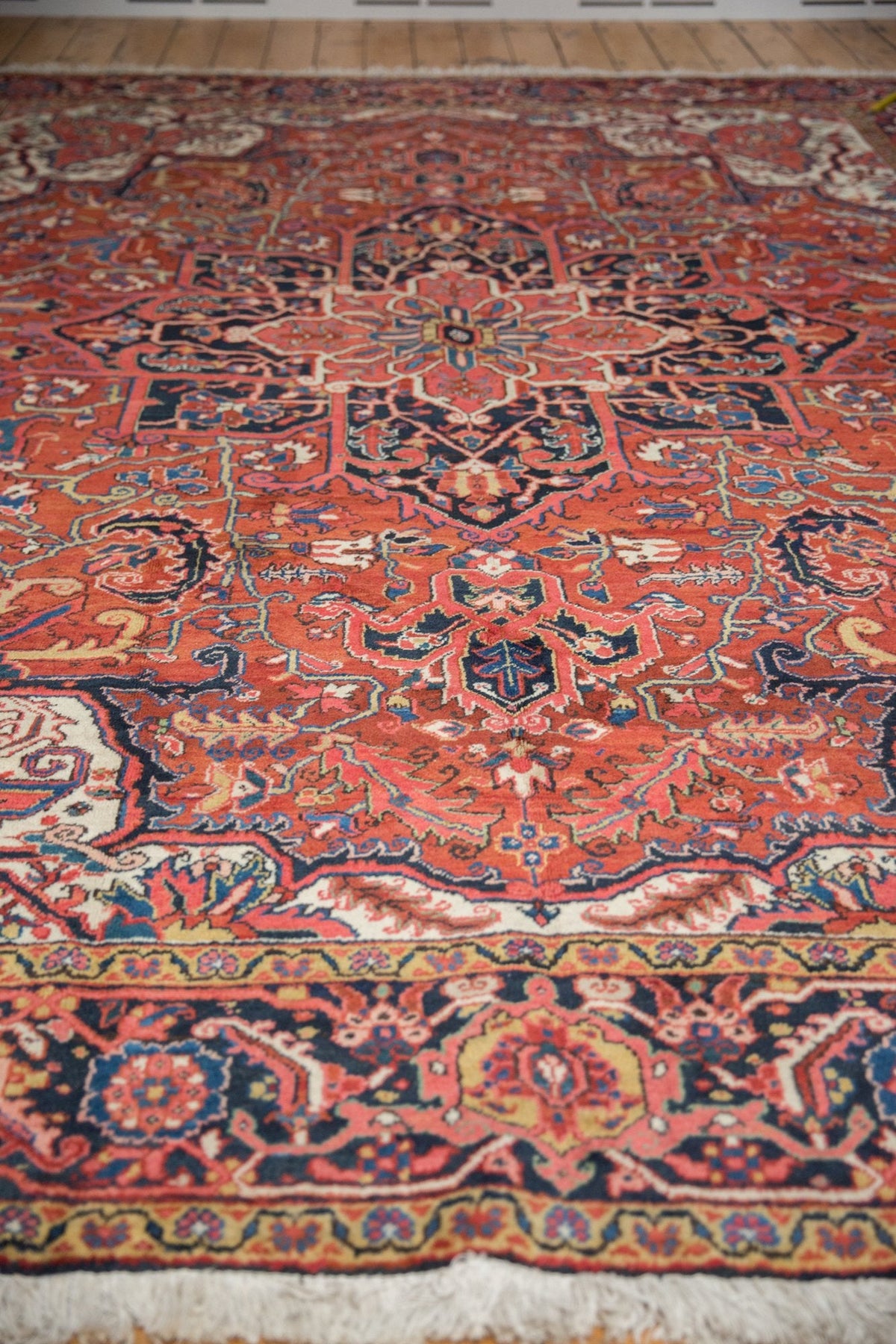 9x12 Vintage Heriz Carpet