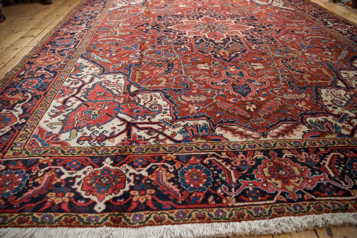 9x12 Vintage Heriz Carpet