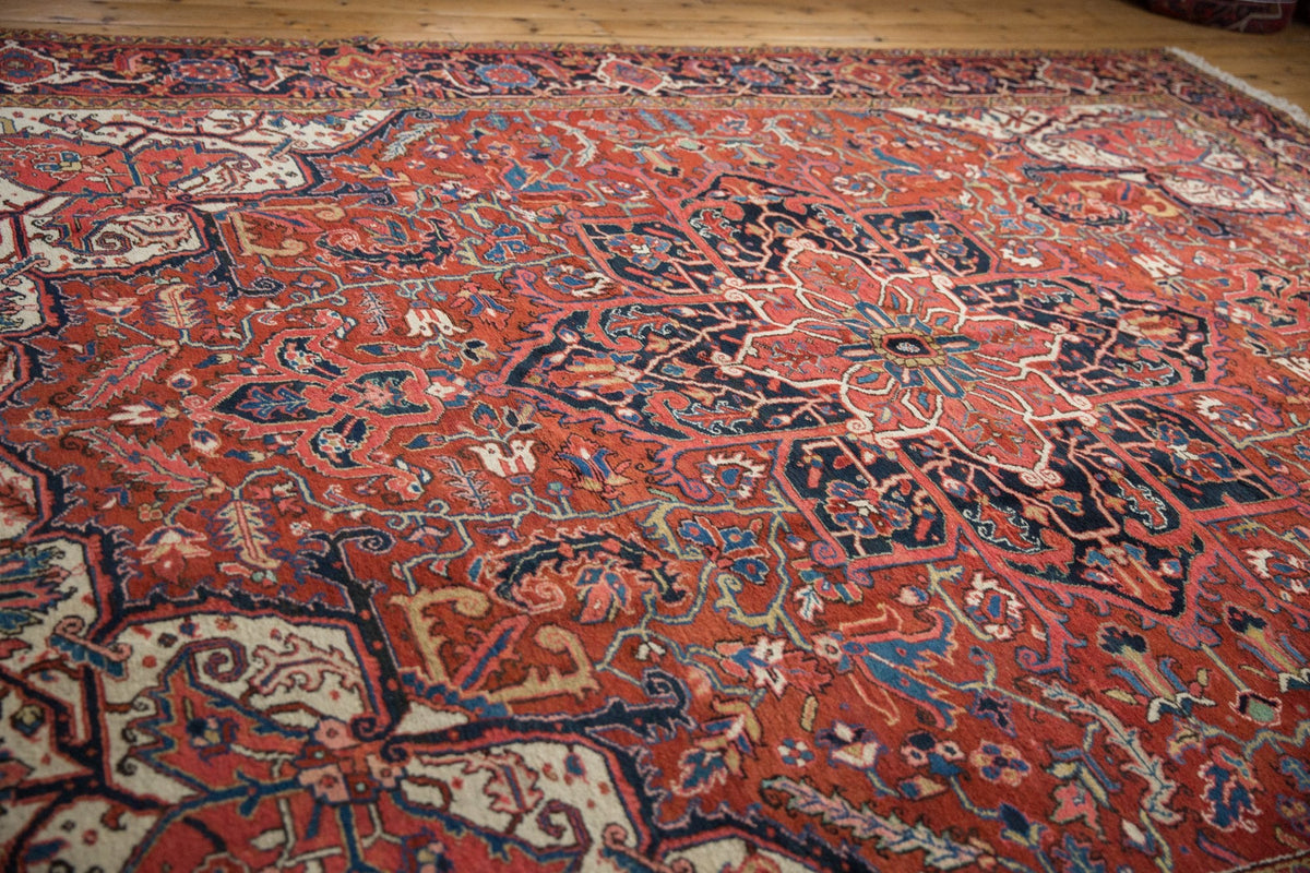 9x12 Vintage Heriz Carpet