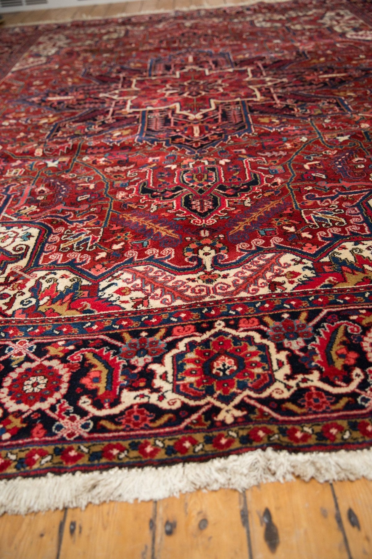 10x13 Vintage Heriz Carpet