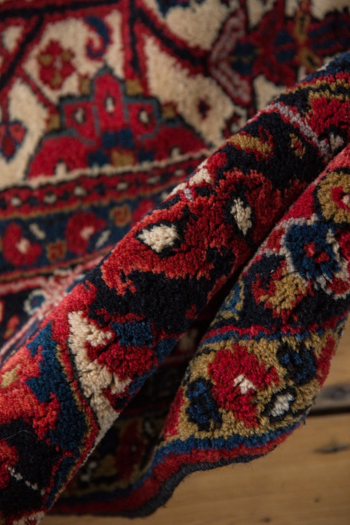 10x13 Vintage Heriz Carpet
