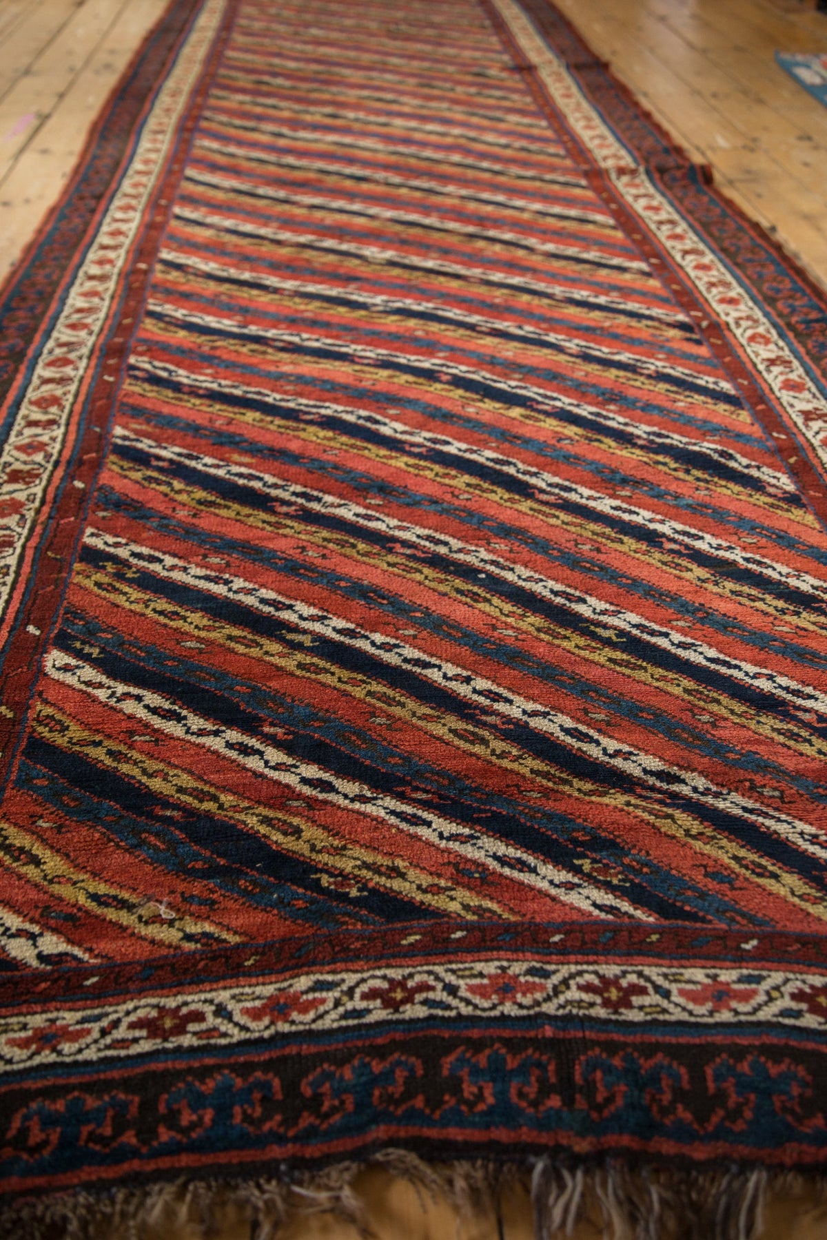 4x14 Antique Kurdish Rug Runner