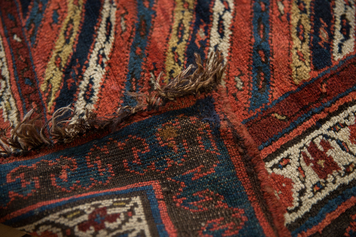 4x14 Antique Kurdish Rug Runner
