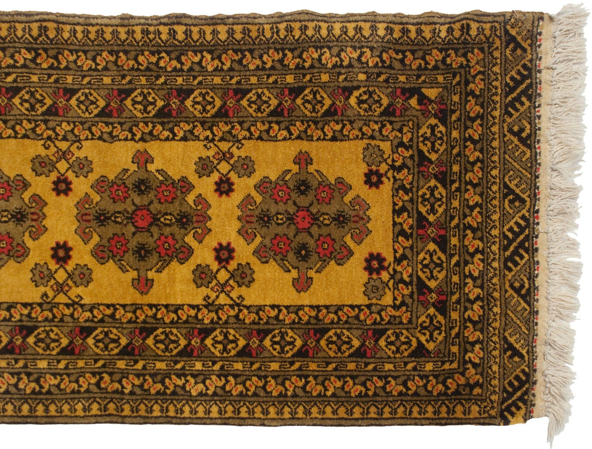 2.5x9.5 Vintage Daulatabad Rug Runner