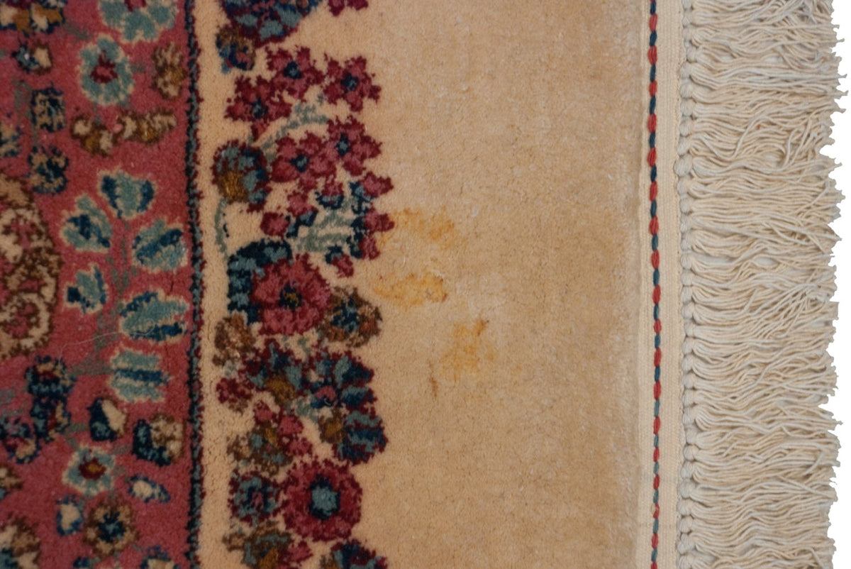 13.5x16 Vintage Fine Kerman Carpet