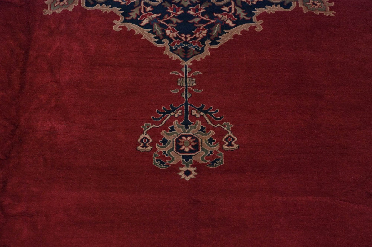 15x19.5 Vintage Oushak Carpet