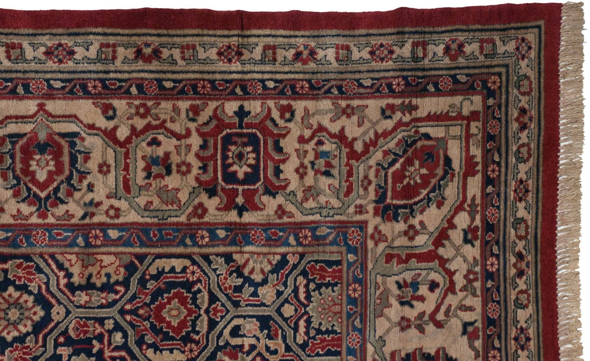 15x19.5 Vintage Oushak Carpet