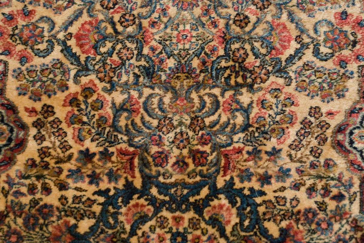 3x15.5 Vintage Kerman Rug Runner