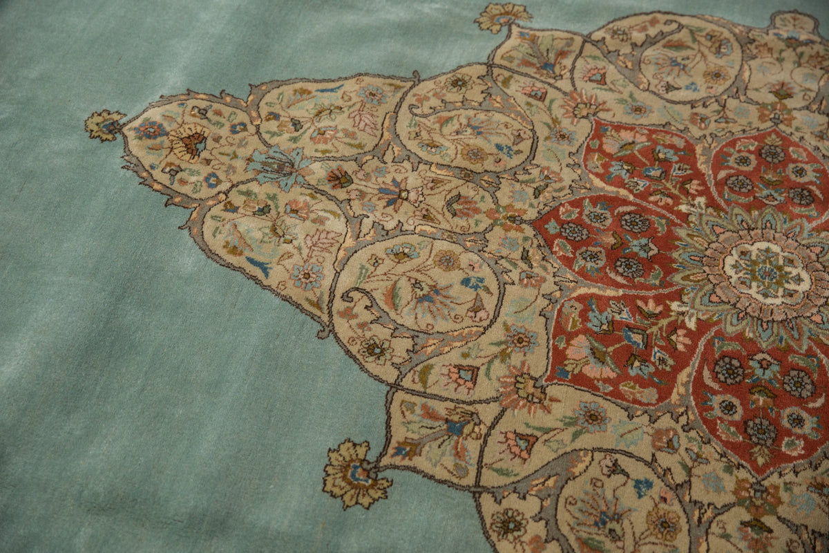 11x14 Vintage Tabriz Carpet
