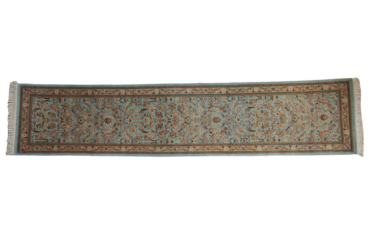 2.5x12.5 Vintage Tabriz Rug Runner