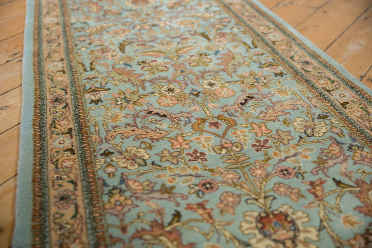 2.5x12.5 Vintage Tabriz Rug Runner