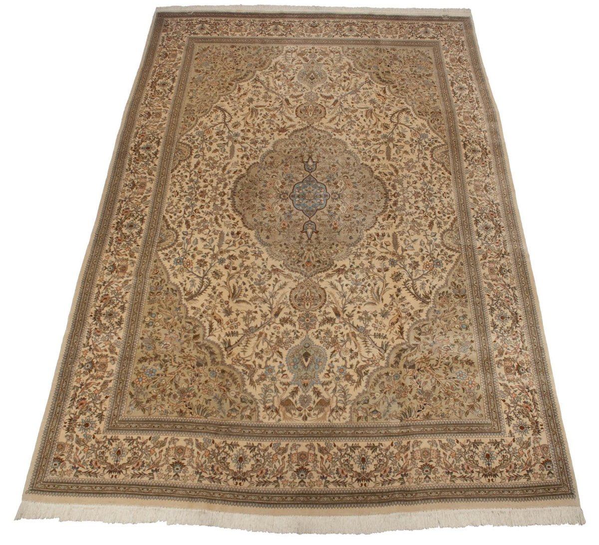 10.5x16 Vintage Tabriz Carpet