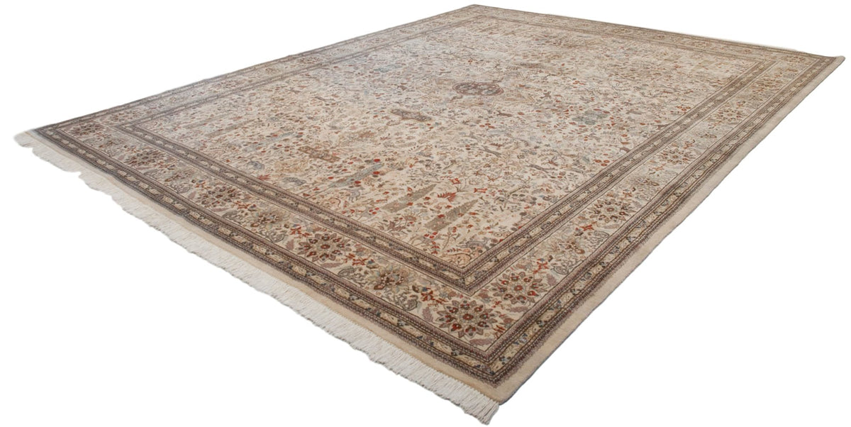 11.5x15.5 Vintage Tabriz Carpet