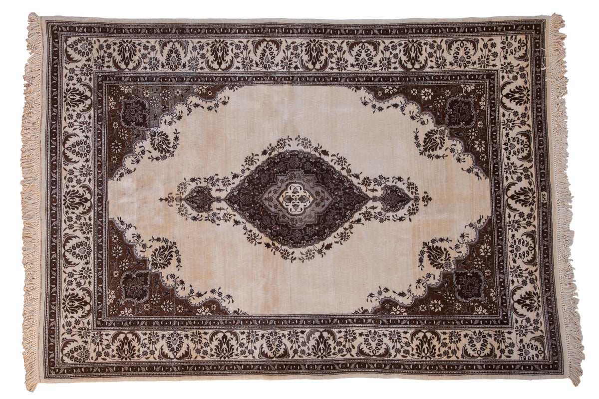 6.5x9 Vintage Tabriz Carpet