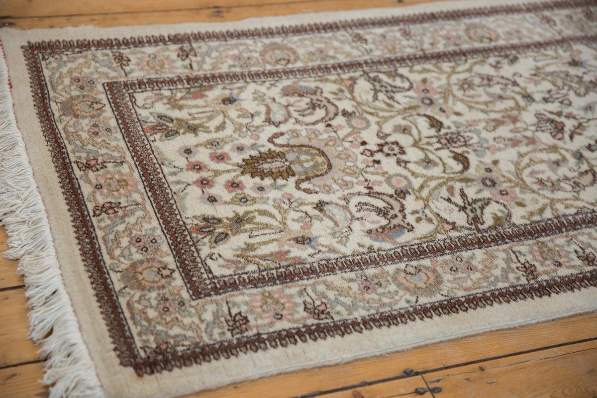 3x14 Vintage Tabriz Rug Runner