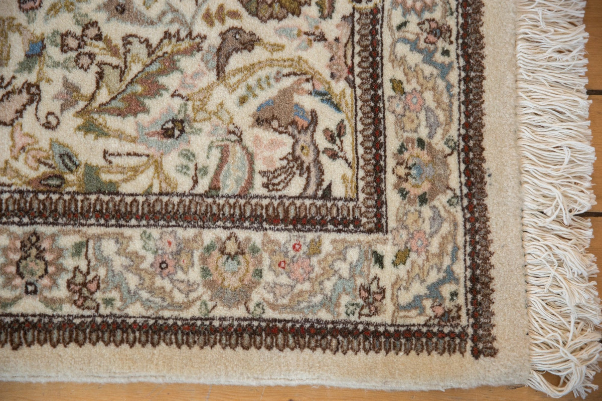 3x14 Vintage Tabriz Rug Runner