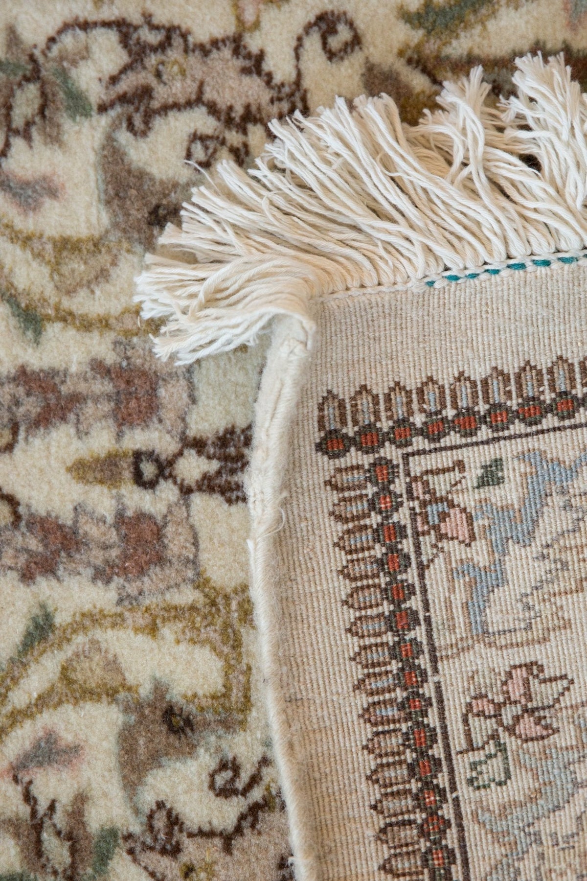 3x14 Vintage Tabriz Rug Runner