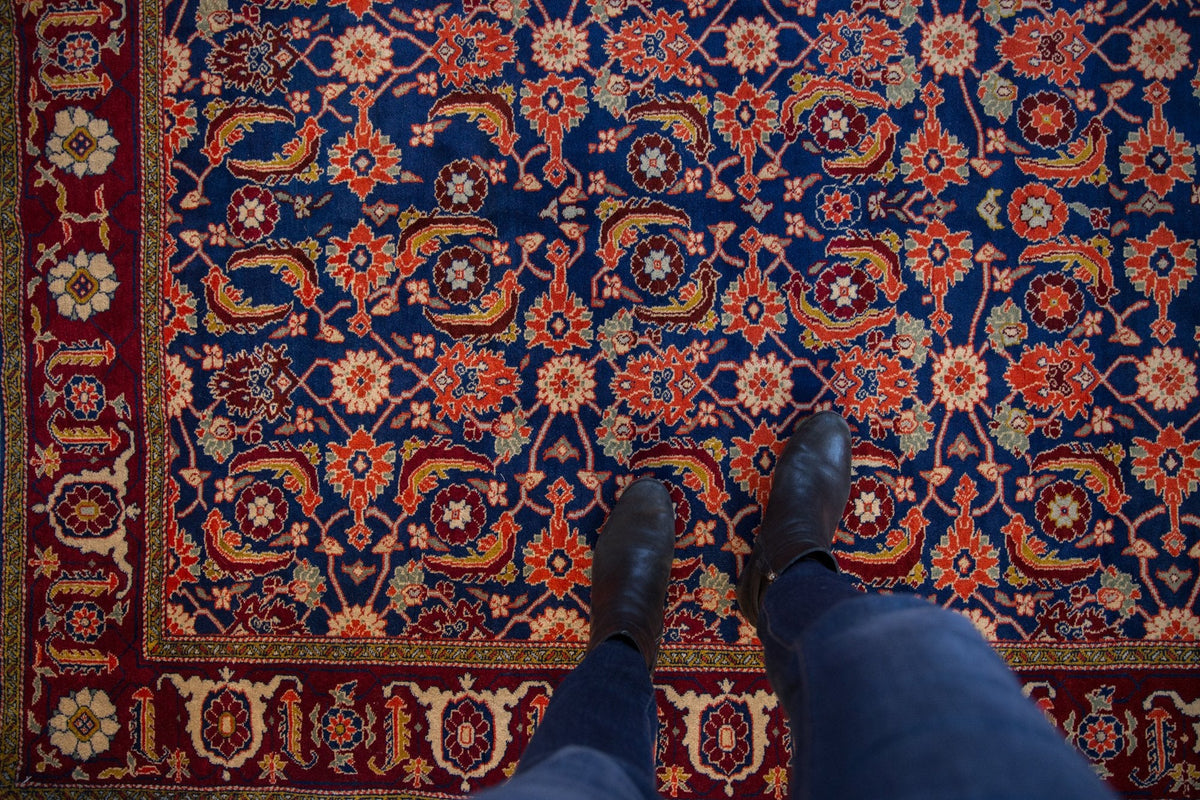 5x7 Vintage Fine Russian Bijar Design Rug
