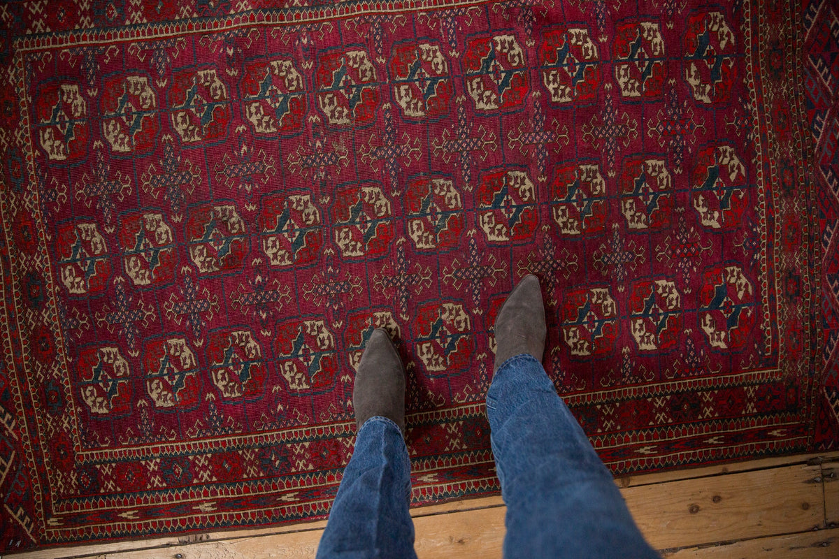 3.5x6 Vintage Tekke Rug