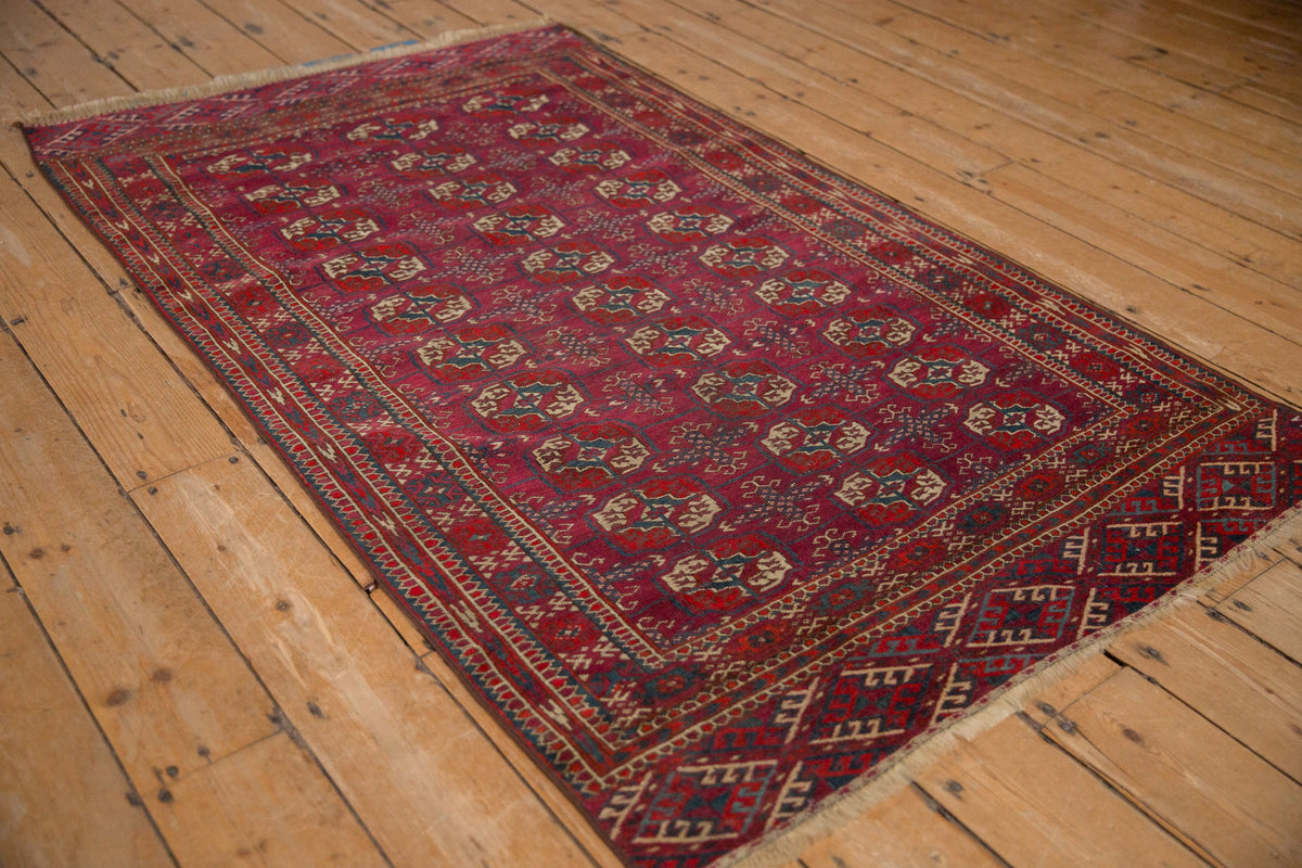 3.5x6 Vintage Tekke Rug