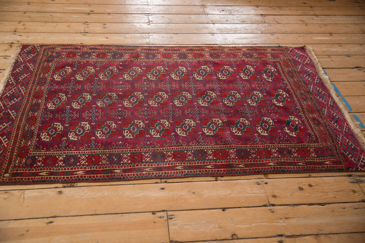 3.5x6 Vintage Tekke Rug