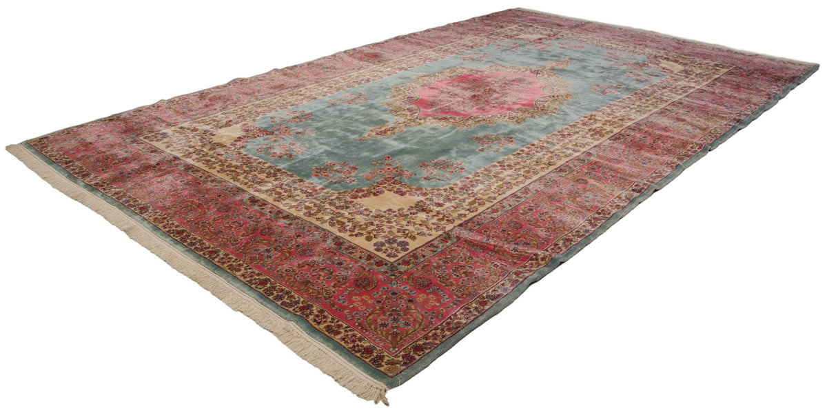 10x16.5 Vintage Fine Kerman Carpet
