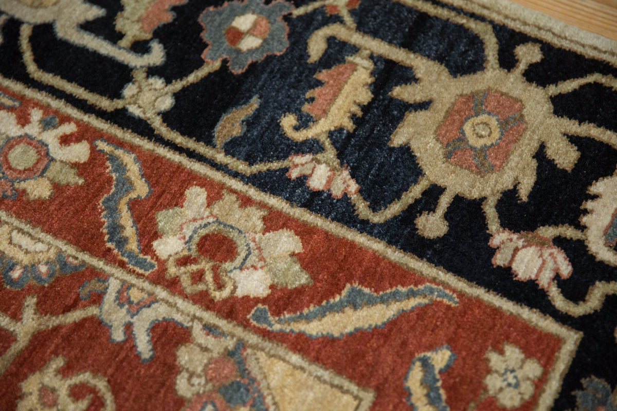6x9 Vintage Armenian Serapi Design Carpet
