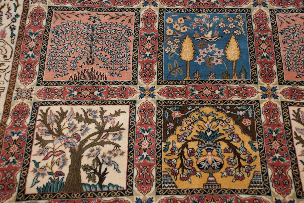 12x17.5 Vintage Bulgarian Kerman Design Carpet