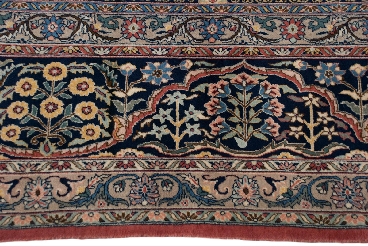 12x17.5 Vintage Bulgarian Kerman Design Carpet