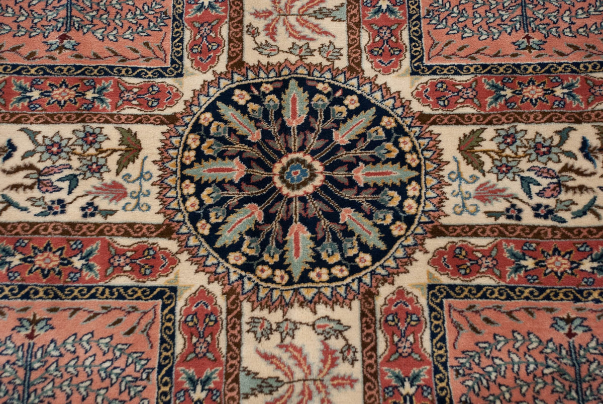 12x17.5 Vintage Bulgarian Kerman Design Carpet