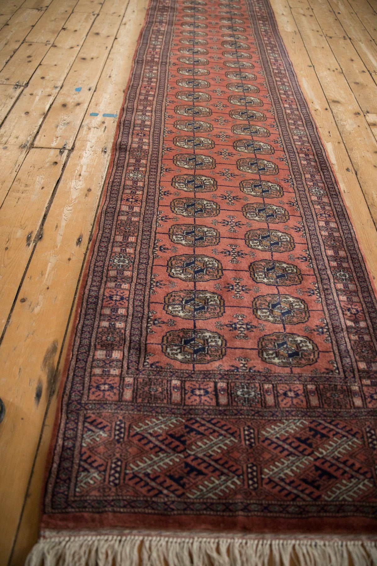 2.5x24.5 Vintage Fine Bokhara Rug Runner
