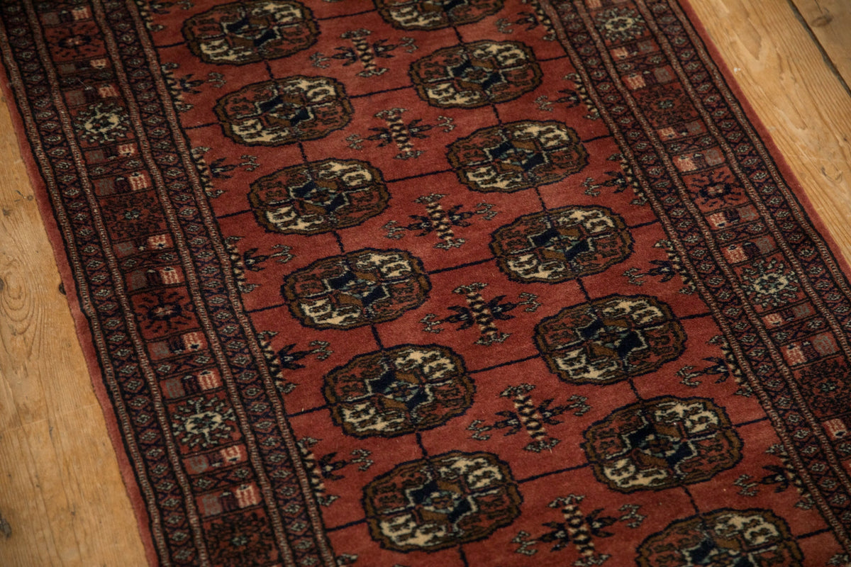 2.5x24.5 Vintage Fine Bokhara Rug Runner