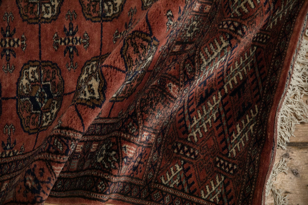 2.5x24.5 Vintage Fine Bokhara Rug Runner