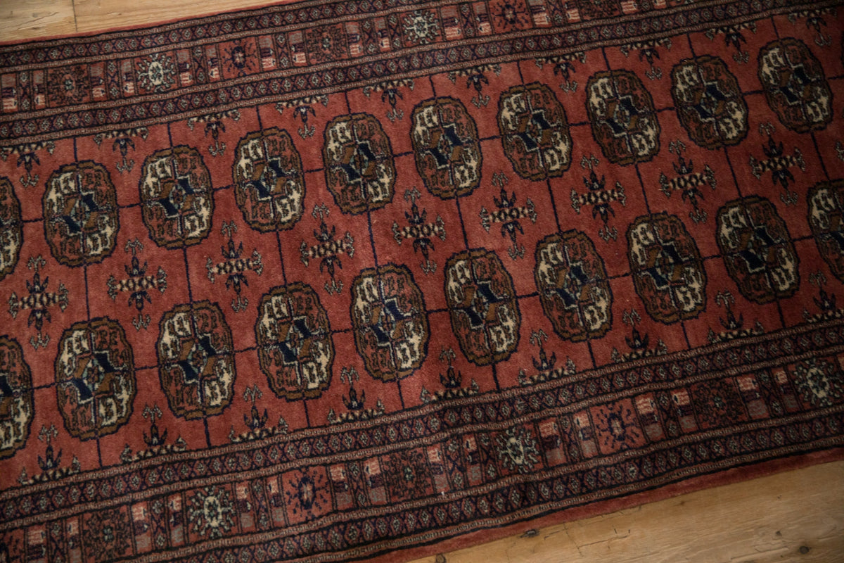 2.5x24.5 Vintage Fine Bokhara Rug Runner