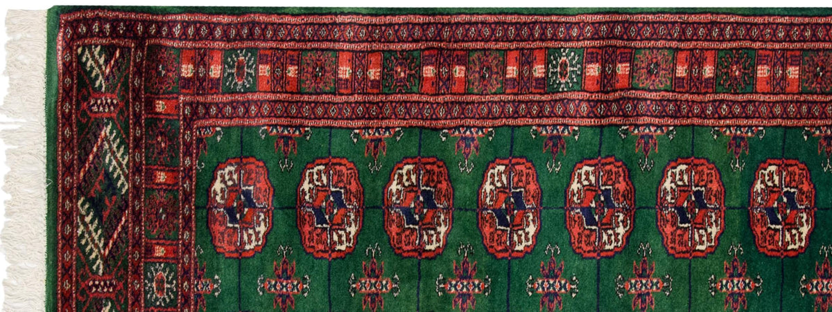 2.5x10 Vintage Fine Bokhara Rug Runner