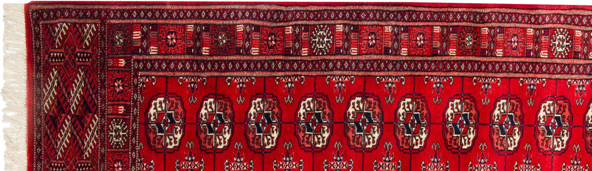 2.5x21.5 Vintage Fine Bokhara Rug Runner