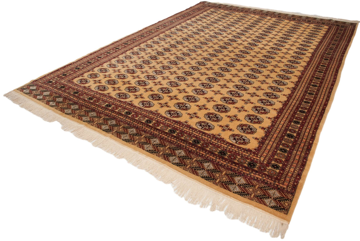 10x14.5 Vintage Bokhara Carpet