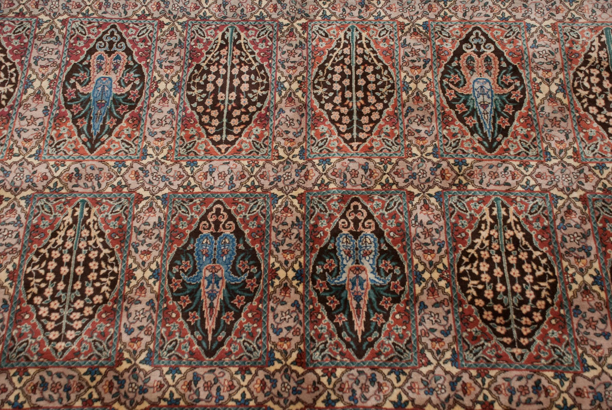 12x21.5 Vintage Bulgarian Tabriz Design Carpet