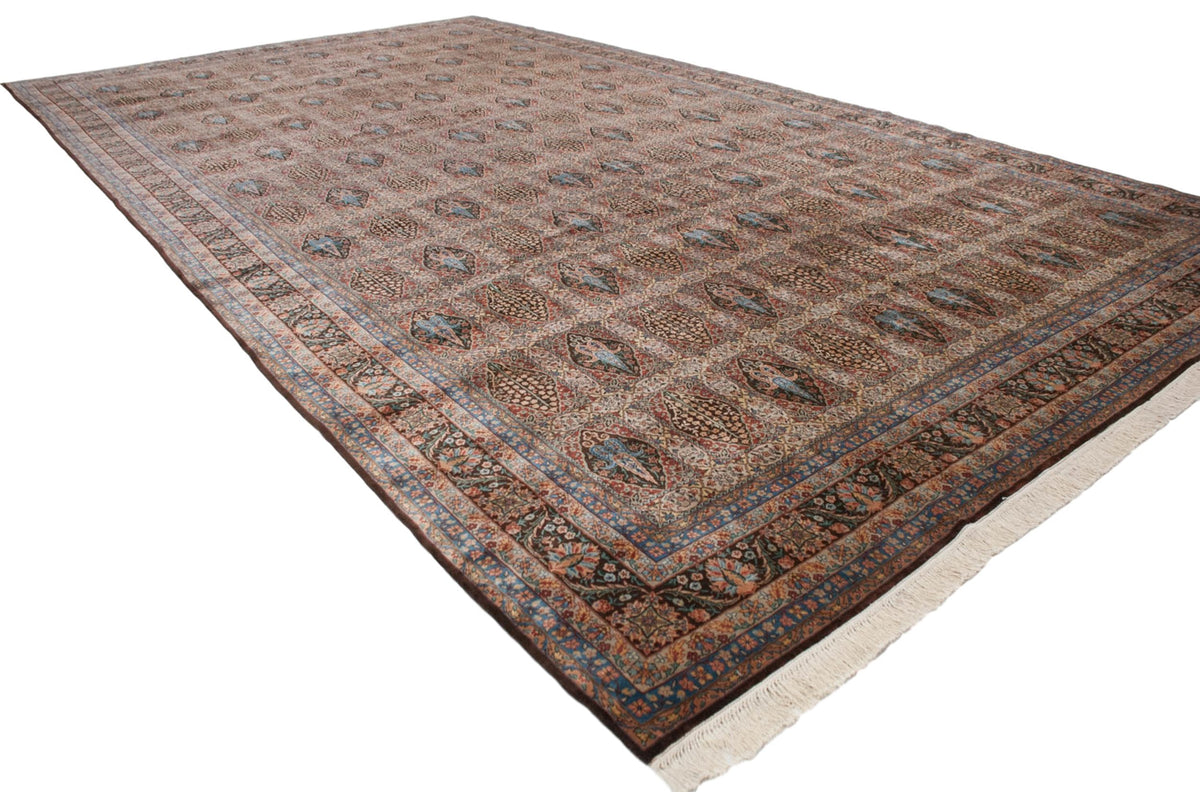 12x21.5 Vintage Bulgarian Tabriz Design Carpet