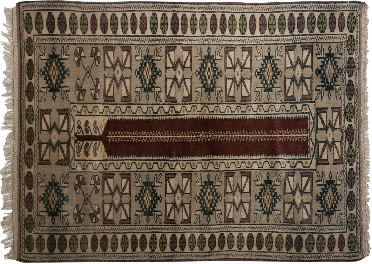 3x4.5 Vintage Melas Rug