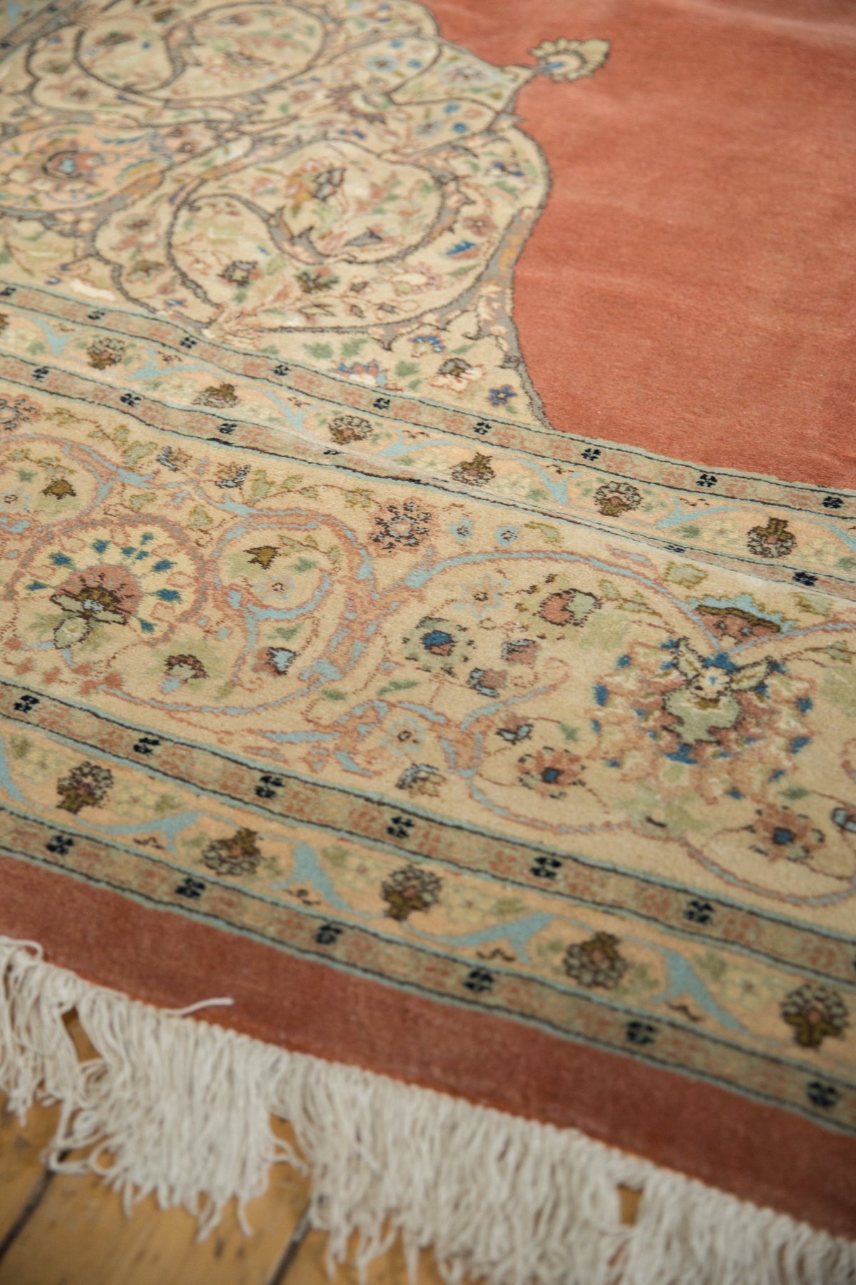 10x14.5 Vintage Tabriz Carpet