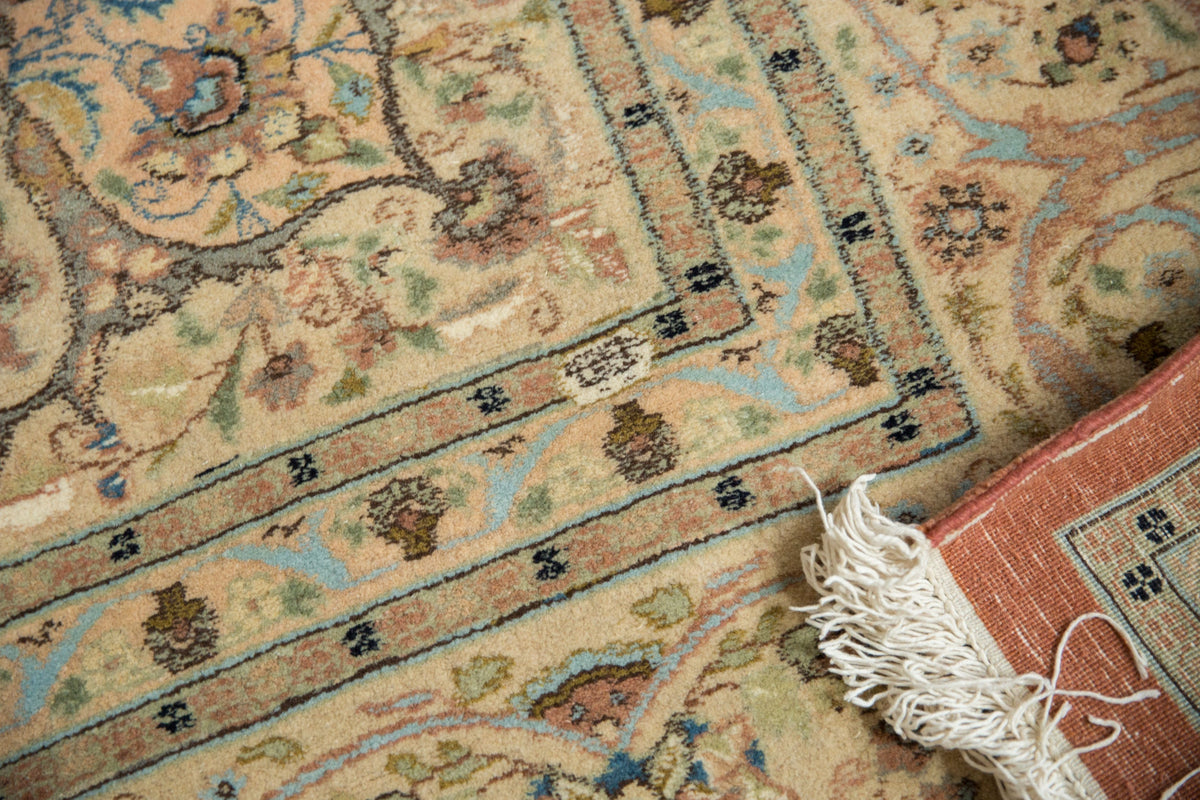 10x14.5 Vintage Tabriz Carpet