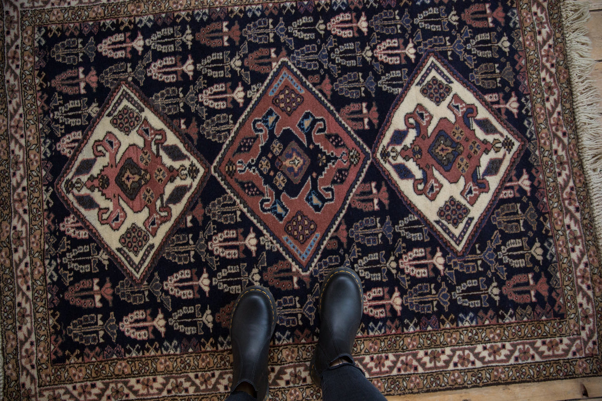 4x5 Vintage Ardebil Rug