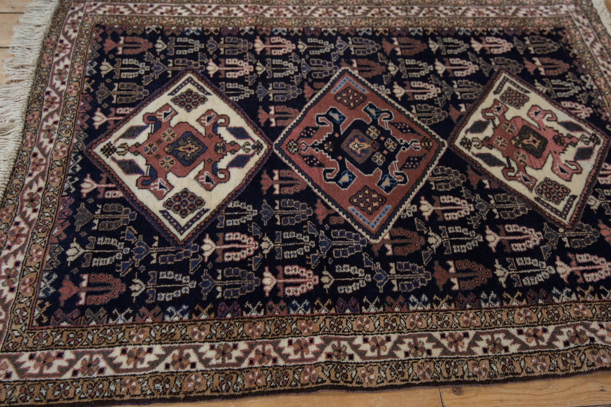 4x5 Vintage Ardebil Rug