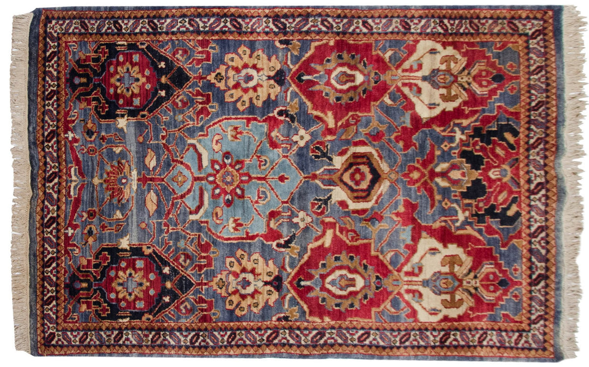 4x6 Vintage Agra Rug