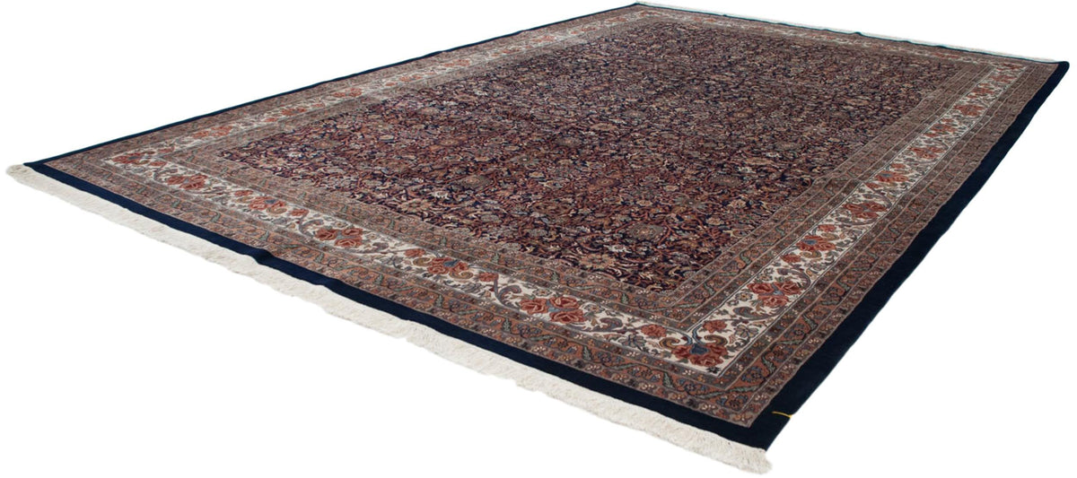 11.5x18 Vintage Indian Bijar Design Carpet
